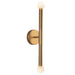 Arden 23-in Brushed Gold/Opal Glass LED Wall/Vanity Light by Alora Lighting | WV612223BGOP-UNV | Alora Lighting