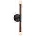 Arden 23-in Matte Black/Opal Glass LED Wall/Vanity Light by Alora Lighting | WV612223MBOP-UNV | Alora Lighting