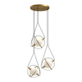 Load image into Gallery viewer, Aries LED Chandelier in Brushed Gold Finish | Kuzco Lighting

