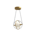 Load image into Gallery viewer, Aries LED Pendant in Brushed Gold Finish | Kuzco Lighting
