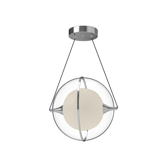 Aries LED Pendant in Chrome Finish | Kuzco Lighting