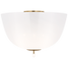 Brisa 16" Semi-Flush Mount by Visual Comfort Signature