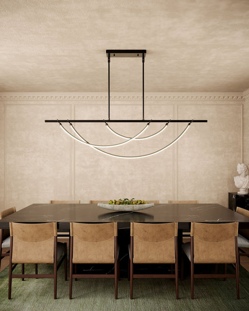 Aryas Linear Pendant by Alora Lighting