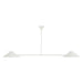 Ashford 58-in Antique White Linear Pendant