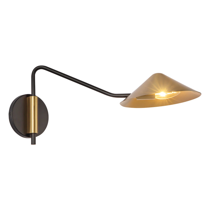 Ashford 19-in Brushed Gold Wall Sconce