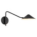Ashford 19-in Matte Black Wall Sconce