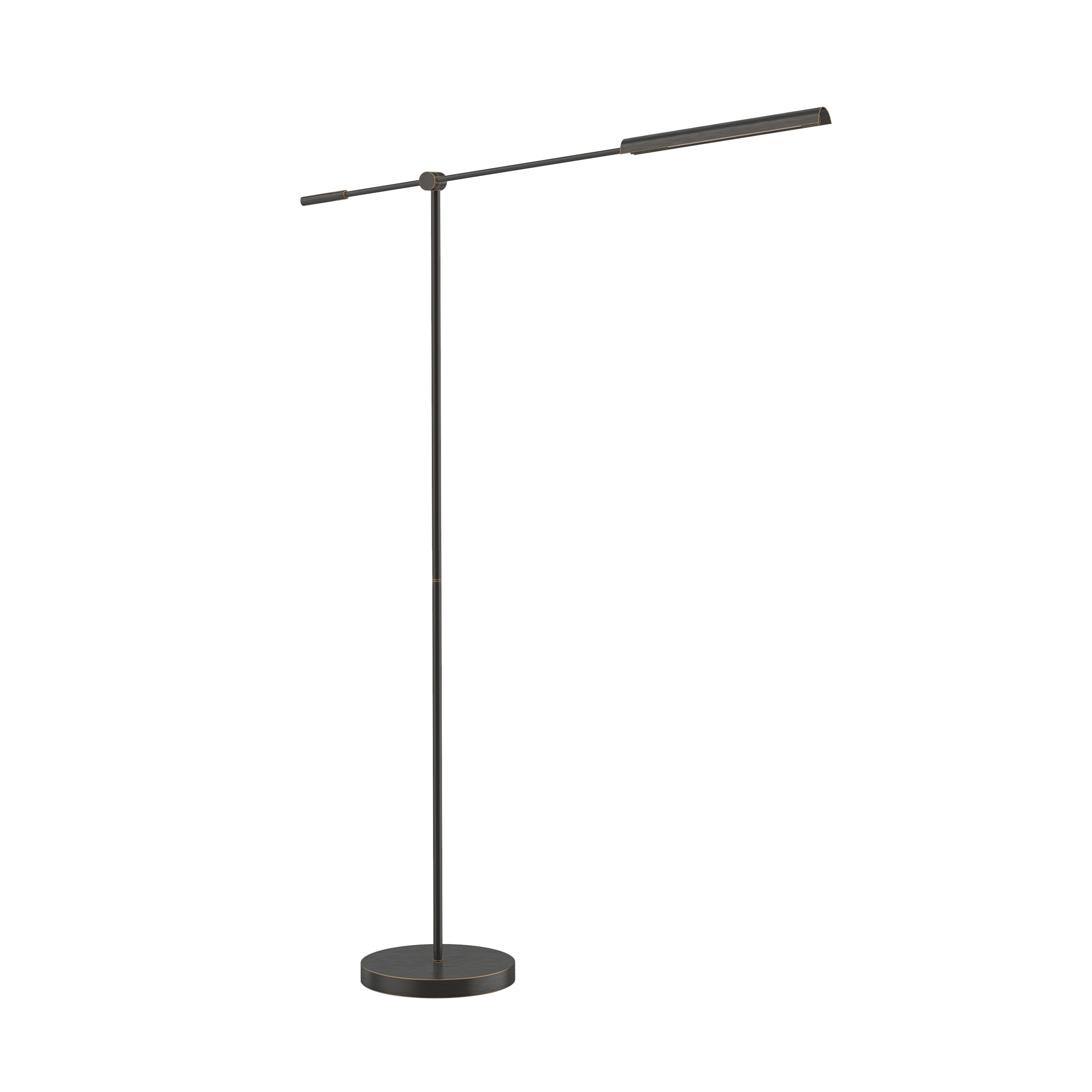 Astrid 55-in Metal Shade/Urban Bronze LED Floor Lamp by Alora Lighting | FL316655UBMS | Alora Lighting