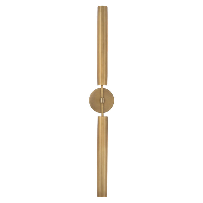 Astrid 35-in Metal Shade/Vintage Brass LED Wall/Vanity by Alora Lighting | WV316402VBMS | Alora Lighting