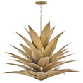 Load image into Gallery viewer, Agave Large Chandelier - Burnished Gold
