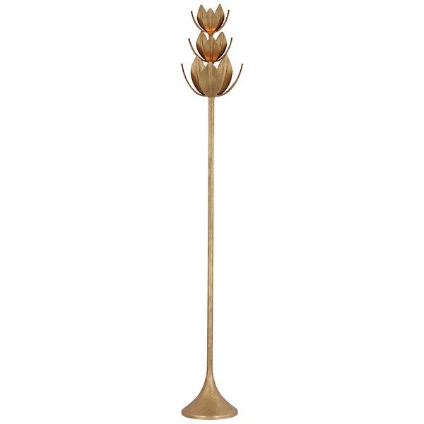 Alberto Torchiere LED Floor Lamp gold