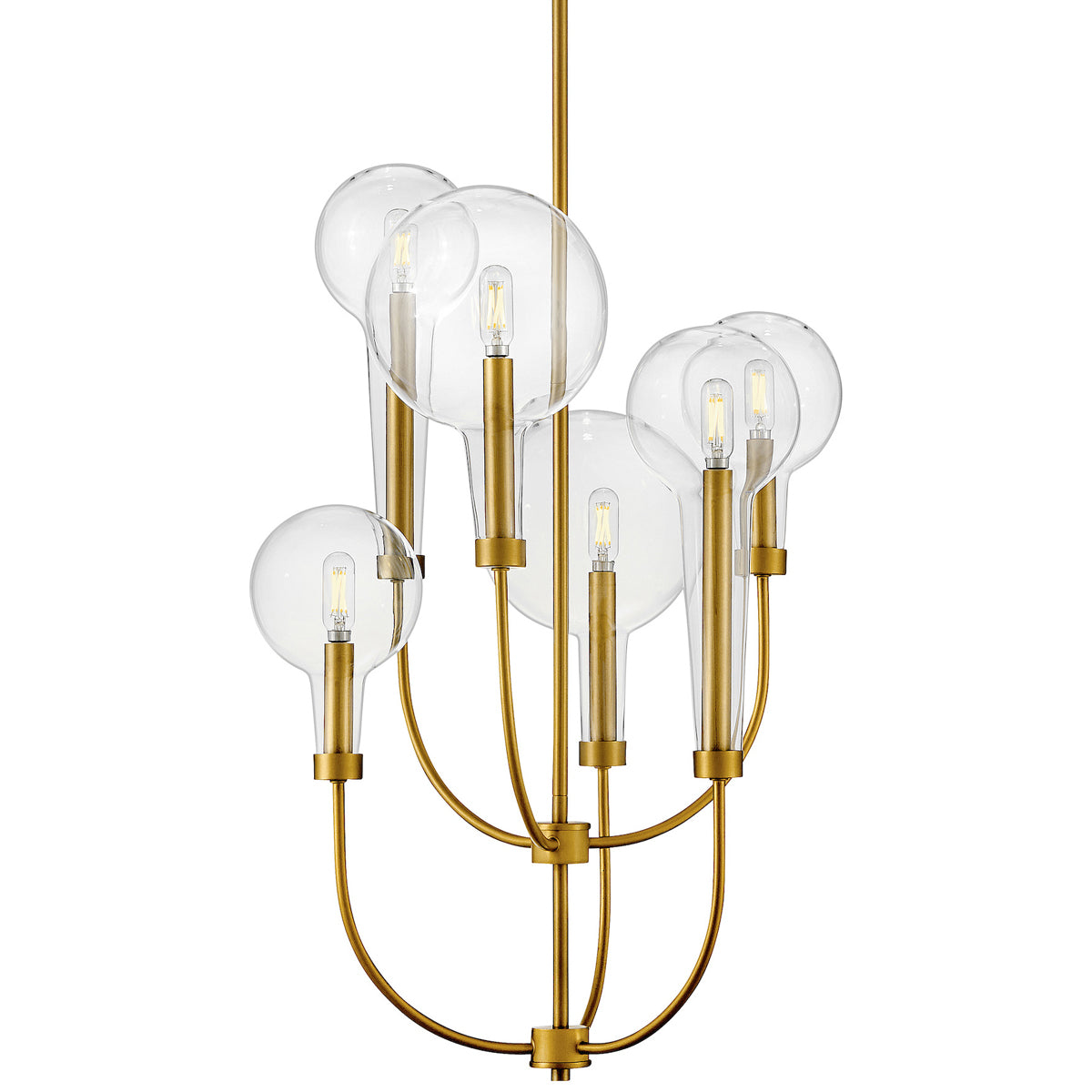 Alchemy Chandelier - Lacquered Brass