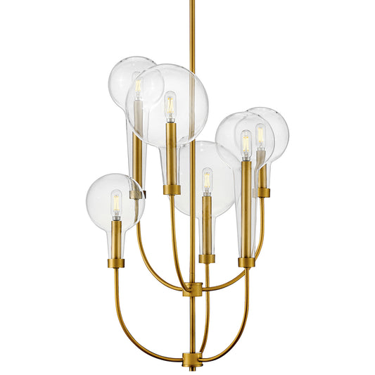 Alchemy Chandelier - Lacquered Brass