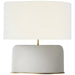 Amantani Sculpted Form Table Lamp white
