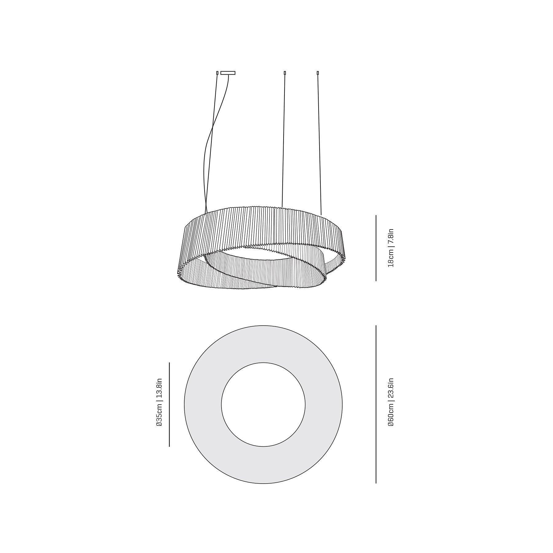 Anel LED Pendant