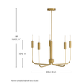 Load image into Gallery viewer, Austen Medium Single Tier Chandelier
