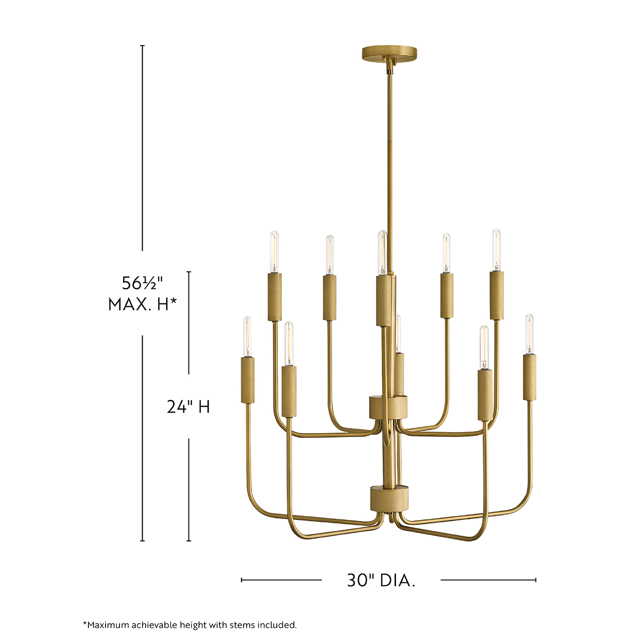 Austen Tiered Chandelier