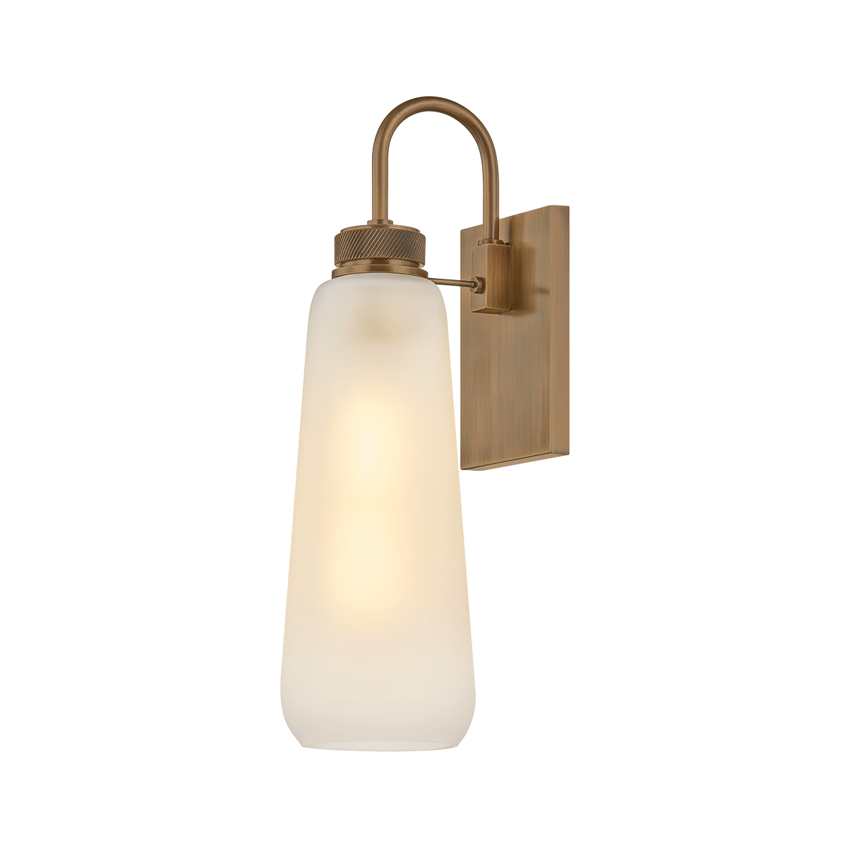 Gulliver Wall Sconce by Troy Lighting in Patina Brass Finish