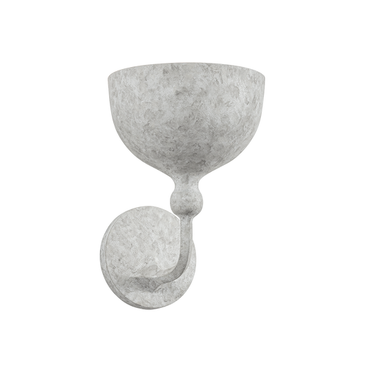 Paget Wall Sconce by Troy Lighting in Weathered White Finish