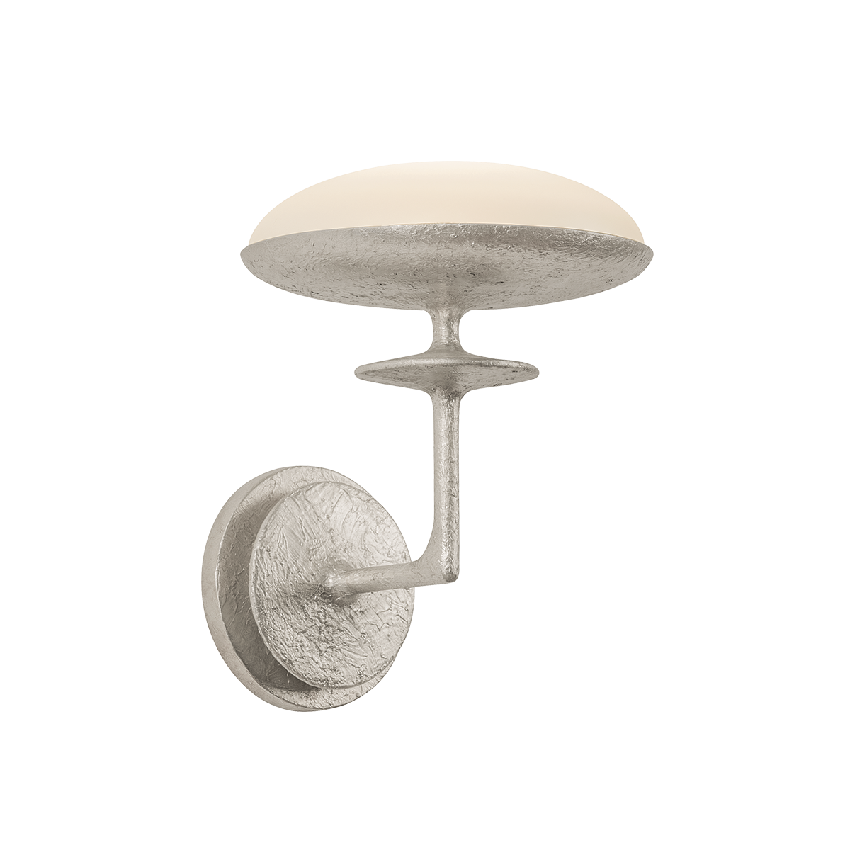 Pacific Wall Sconce by Troy Lighting in Warm Silver Leaf Finish