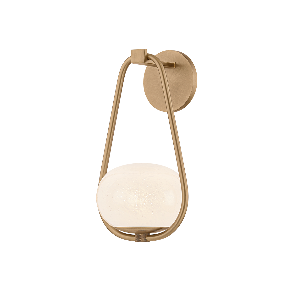 Decker Wall Sconce by Troy Lighting in Patina Brass Finish