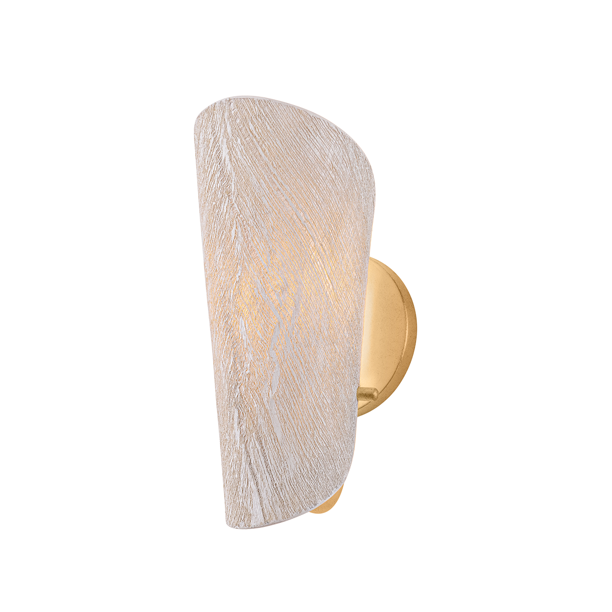 Ken Wall Sconce by Troy Lighting - Vintage Gold Leaf Finish