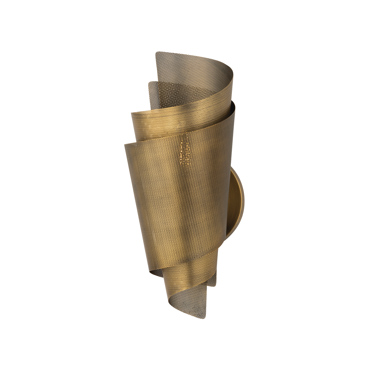 Blaisdell Wall Sconce by Troy Lighting in Patina Brass Finish