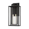 Load image into Gallery viewer, Amire Exterior Wall Sconce by Troy Lighting - Texture Black Finish
