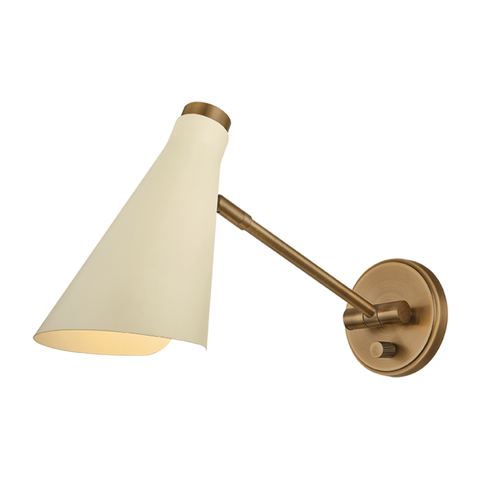 Andersen Wall Sconce by Troy Lighting by B4311-PBR/SSD