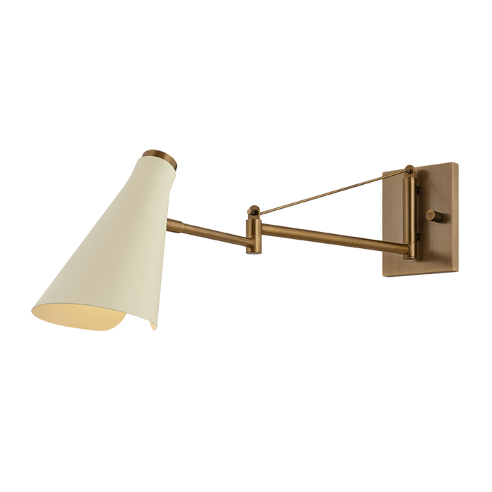 Andersen Wall Sconce by Troy Lighting by B4314-PBR/SSD