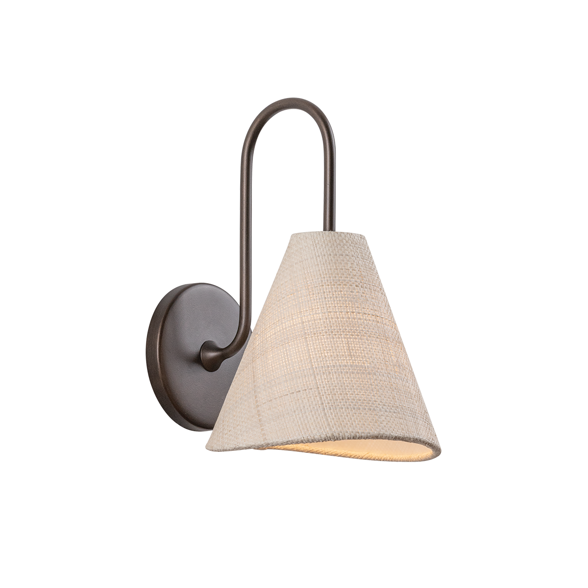 Candler Wall Sconce by Troy Lighting in Bronze Leaf Finish