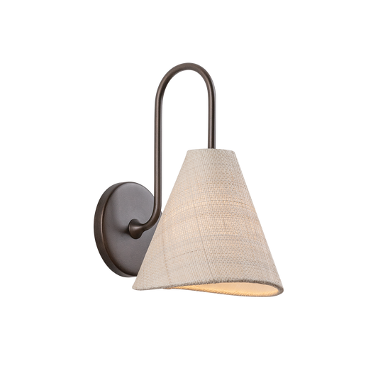 Candler Wall Sconce by Troy Lighting in Bronze Leaf Finish