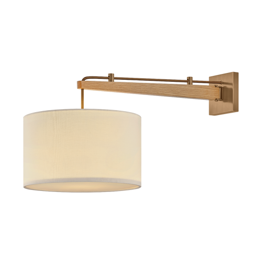 Mailo Wall Sconce by Troy Lighting in Patina Brass Finish