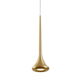 Load image into Gallery viewer, Bach LED Pendant in Brushed Gold Finish | Kuzco Lighting

