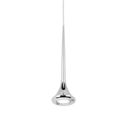 Bach LED Pendant in Chrome Finish | Kuzco Lighting