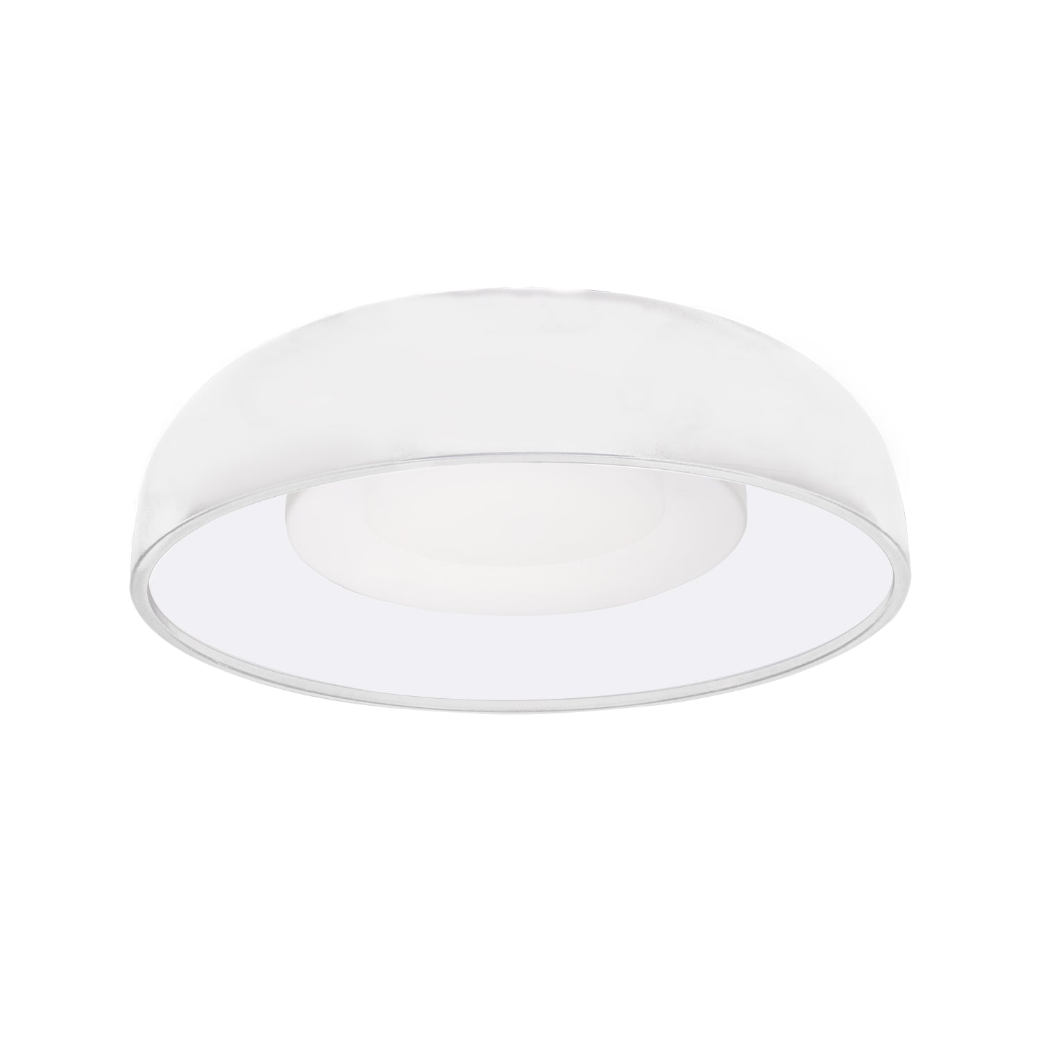 Beacon LED Flush Mount in White Finish | Kuzco Lighting