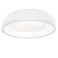 Load image into Gallery viewer, Beacon LED Flush Mount in White Finish | Kuzco Lighting
