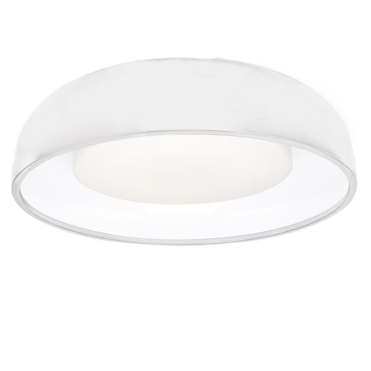 Beacon LED Flush Mount in White Finish | Kuzco Lighting