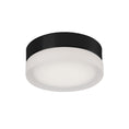 Load image into Gallery viewer, Bedford LED Flush Mount in Black/Frosted Finish | Kuzco Lighting
