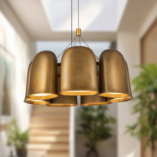 Bell LED Chandelier by Kuzco Lighting