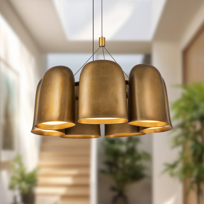 Bell LED Chandelier by Kuzco Lighting