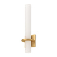 Load image into Gallery viewer, Bhutan LED Wall Sconce in Brushed Gold Finish | Kuzco Lighting
