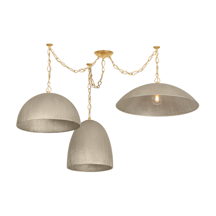 Eve Chandelier by Hudson Valley Lighting - Vintage Gold Leaf Finish