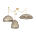 Eve Chandelier by Hudson Valley Lighting - Vintage Gold Leaf Finish