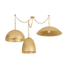 Eve Chandelier by Hudson Valley Lighting - Vintage Gold Leaf Finish