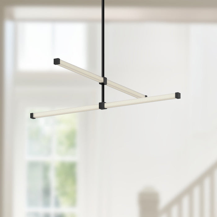 Blade LED Chandelier by Kuzco Lighting