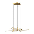 Load image into Gallery viewer, Blade LED Chandelier in Brushed Gold Finish | Kuzco Lighting
