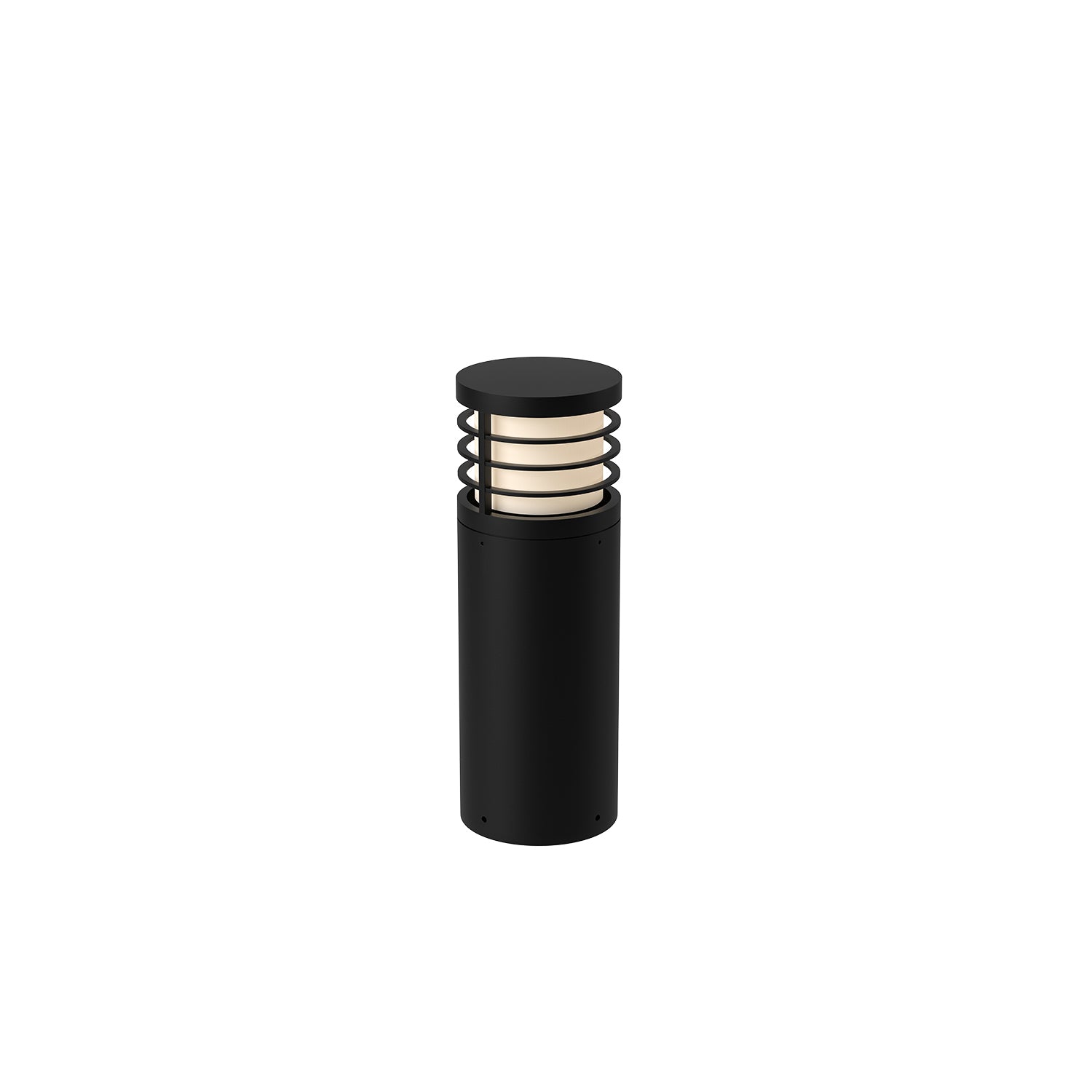 Blaine LED Exterior Bollard in Black Finish | Kuzco Lighting
