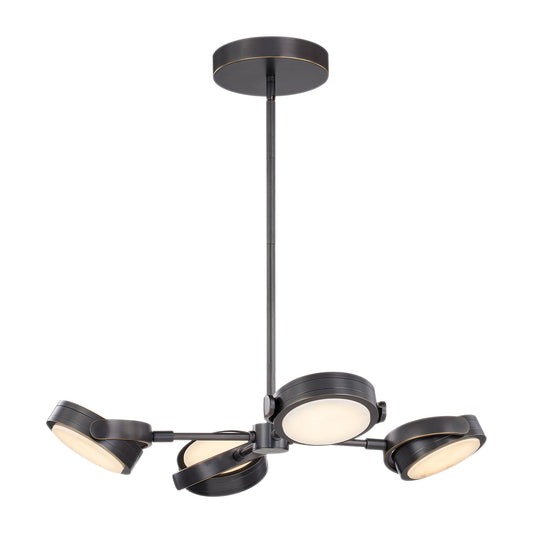 Blanco 28-in Urban Bronze/Alabaster LED Pendant by Alora Lighting | PD325428UBAR-UNV-010 | Alora Lighting