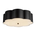 Load image into Gallery viewer, Blossom 14-in Matte Black Socket Flush Mount by Alora Lighting | FM603314MB | Alora Lighting

