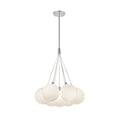 Load image into Gallery viewer, Bolla LED Chandelier in Opal Glass Finish | Kuzco Lighting
